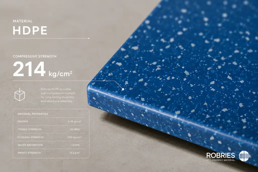 plastik HDPE daur ulang impact strength material